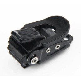 Бакля передняя алюминиевая для креплений сноуборда D2, черная