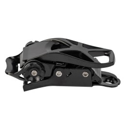 Бакля передняя алюминиевая для креплений сноуборда Reverse buckle Front, черный