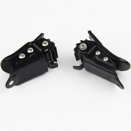 Бакля передняя алюминиевая для креплений сноуборда D2, черная