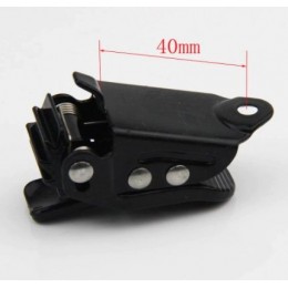 Бакля передняя алюминиевая для креплений сноуборда D2, черная