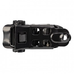 Бакля передняя алюминиевая для креплений сноуборда Reverse buckle Front, черный