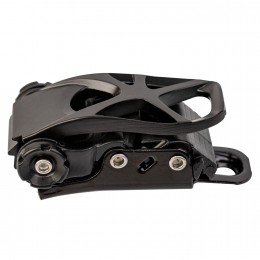 Бакля задняя алюминиевая для креплений сноуборда Reverse buckle Rear, черный