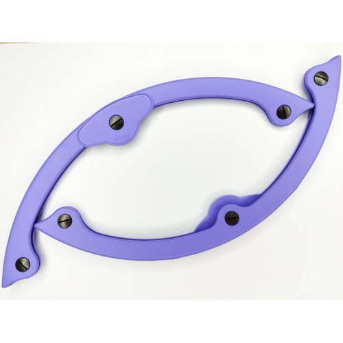 Бампер для сноуборда SNOWBOARD PROTECTION A076, фиолетовый (2 шт + 6 болтов)