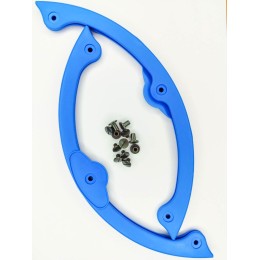 Бампер для сноуборда SNOWBOARD PROTECTION A076, синий (2 шт + 6 болтов)