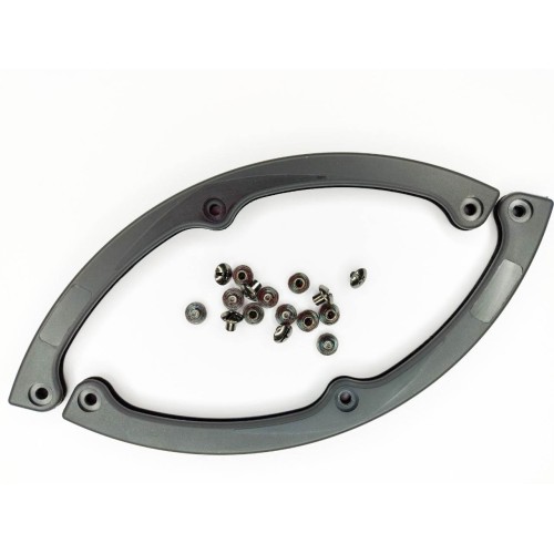 Бампер для сноуборда SNOWBOARD PROTECTION, черный (2 шт + 6 болтов)