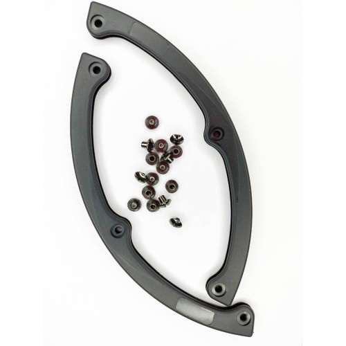 Бампер для сноуборда SNOWBOARD PROTECTION, черный (2 шт + 6 болтов)