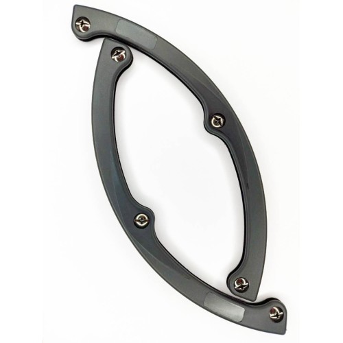 Бампер для сноуборда SNOWBOARD PROTECTION, черный (2 шт + 6 болтов)