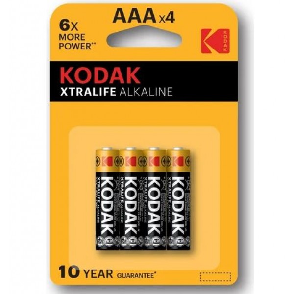 Батарейки AAA KODAK XTRALIFE Alkaline 1.5 V (1 шт)