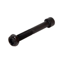Болт с гайкой М8x55 +/-1мм, черный