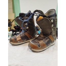 Ботинки (45) Burton Freestyle б/у, коричневые