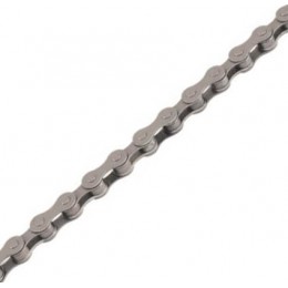 Цепь 1 ск. KMC Z-1 Wide (Z-410) 1/2"x1/8", 112 зв, серебристая, с замком, инд уп.