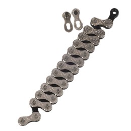 Цепь 10 ск. KMC X10. 1/2"x11/128"116звеньев. Asymmetrical chamfering. 100% Compatibility. С замком. Без блистера