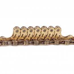 Цепь 11/12 ск. SUMC 12 speed SX12SL GOLD 1/2"x11/128" 126L суперлайт, цвет золото