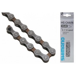 Цепь 6/7/8 ск. Shimano HG40, 115 зв., (20шт).