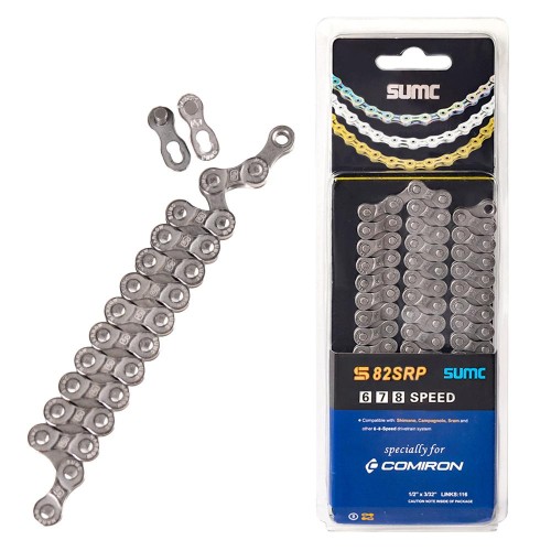 Цепь 8 ск. SUMC S82SRP 1/2"x3/32"116L супер антикоррозионная защита 800 часов