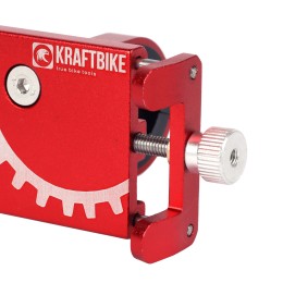 Держатель для телефона KRAFTBIKE BG-087-R, 82-127мм. алюминиевый, красный