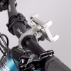 Держатель для телефона KRAFTBIKE BG-087-S, 82-127мм, алюминиевый, серебристый