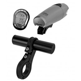 Держатель вело M-WAVE удлинитель крепления фар, компьютеров, для рулей 22,2-31,8, длина 90 мм