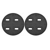 Диски для креплений NOW Mounting Disc 4X4 Nylon Black (н-р 2 шт)