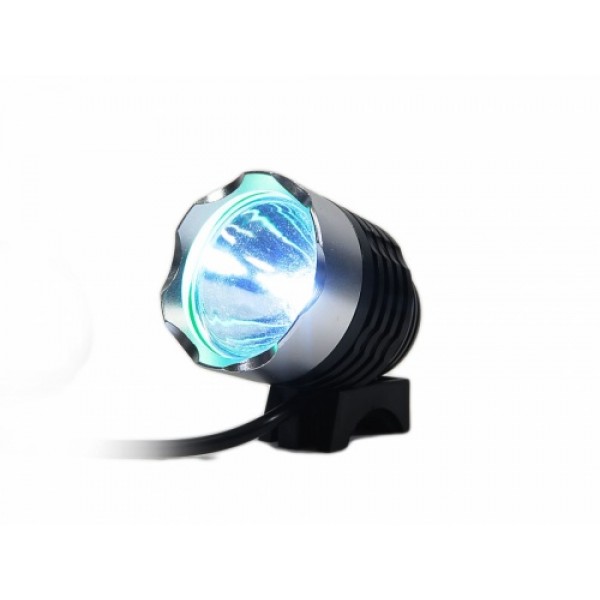 Фара передняя VLX 1 CREE XML T6, 1000 Lm, крепёж на руль и голову, аккум 6Ач, зарядник 8,4v