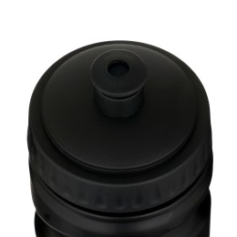 Фляга для воды, 550 мл, с поильником, 20.3 х 6.8 х 6.8 см, черная