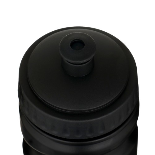 Фляга для воды, 550 мл, с поильником, 20.3 х 6.8 х 6.8 см, черная