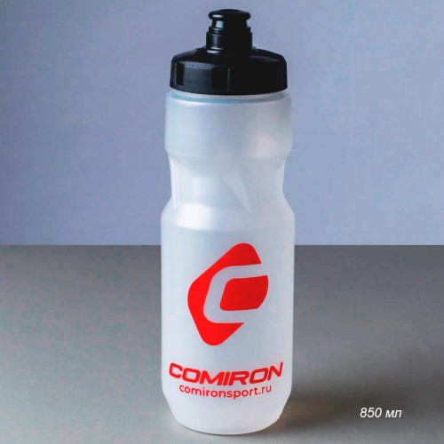 Фляга для воды COMIRON "Advance" 850 мл, прозрачная