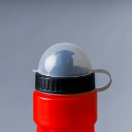 Фляга с пылевой крышкой "Element", 850 мл, красная