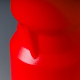 Фляга с пылевой крышкой "Element", 850 мл, красная