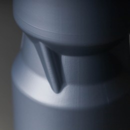 Фляга с пылевой крышкой "Element" 850 мл,  серая