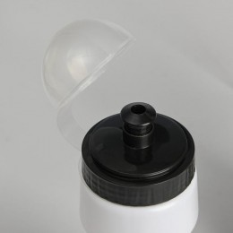 Фляга с пылезащитой "Мастер К.", 750 мл, с креплением, белая