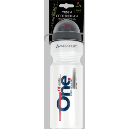Фляга велосипедная с защитой от пыли 750мл, "лидер-первый", инд.уп. Vinca sport