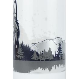 Фляга велосипедная с защитой от пыли 750мл, "волк", инд.уп. Vinca sport