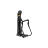 Флягодержатель с возможностью крепления фляг разного диаметра TOPEAK MODULA CAGE II ALL BLACK VERSION