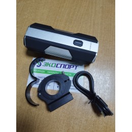 Фонарь передний COMIRON "BLAZEEE" корпус: алюминий, свет: T20+COB, 700lm, 4000mAh, 6 режимов, Type-C