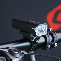 Фонарь передний COMIRON "DIGITAL" корпус: ABS+PC; свет: 260lm; аккум 1500 mAh, Type-C; влагозащита IP67