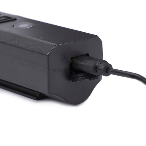 Фонарь передний COMIRON "DIGITAL" корпус: ABS+PC; свет: 260lm; аккум 1500 mAh, Type-C; влагозащита IP67