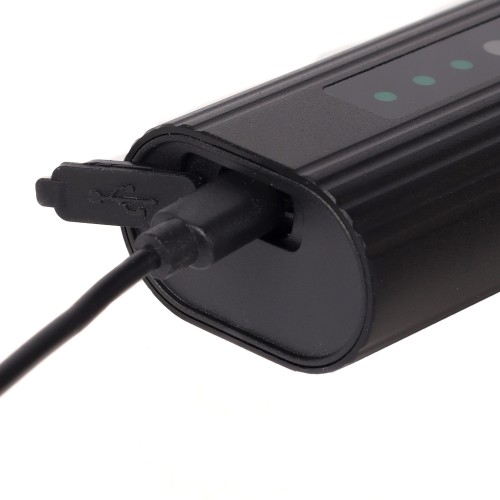 Фонарь передний COMIRON "EXPLOSION" корпус: алюминий, свет: XPG, 400lm, 3000mAh, 4 режима, Type-C