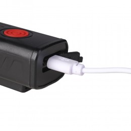 Фонарь передний COMIRON "FR21", XPG LED, 400lm, 700 mAh, USB, влагозащищённый