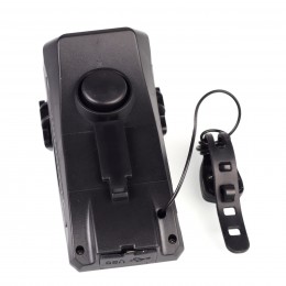 Фонарь передний/ крепление смартфона COMIRON "HOLDER", чёрный