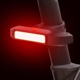 Фонарь задний COMIRON TA09, COB(15LED), 100lm, 6 режимов