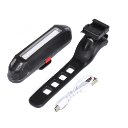 Фонарь задний COMIRON TA09 корпус: ABS, свет: 15COB LED, 200lm, 500mAh, 5 режимов, USB-micro