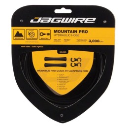 Гидролиния Jagwire Mountain Pro Hydraulic Hose Kit Black (HBK400)  3м с адаптерами чёрная
