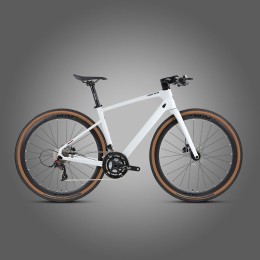 Гравийный велосипед 28" (700С) Twitter Gravel V1 RS-24S, белый