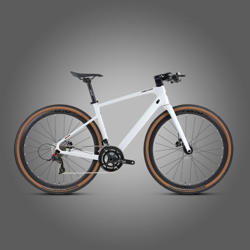 Гравийный велосипед 28" (700С) Twitter Gravel V1 RS-24S, белый