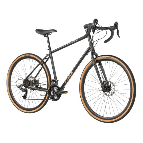 Гравийный велосипед 700" FOXX GRIT, черный (2026)