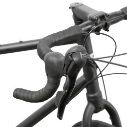 Гравийный велосипед 700" FOXX GRIT, черный (2026)