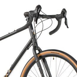 Гравийный велосипед 700" FOXX GRIT, черный (2026)