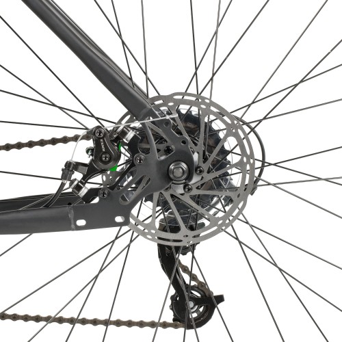 Гравийный велосипед 700" FOXX GRIT, черный (2026)