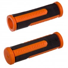 Грипсы 110 мм Novatrack, черно-оранжевые